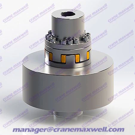 MLLZ Plum-Shaped Elastic Coupling With Brake Wheel